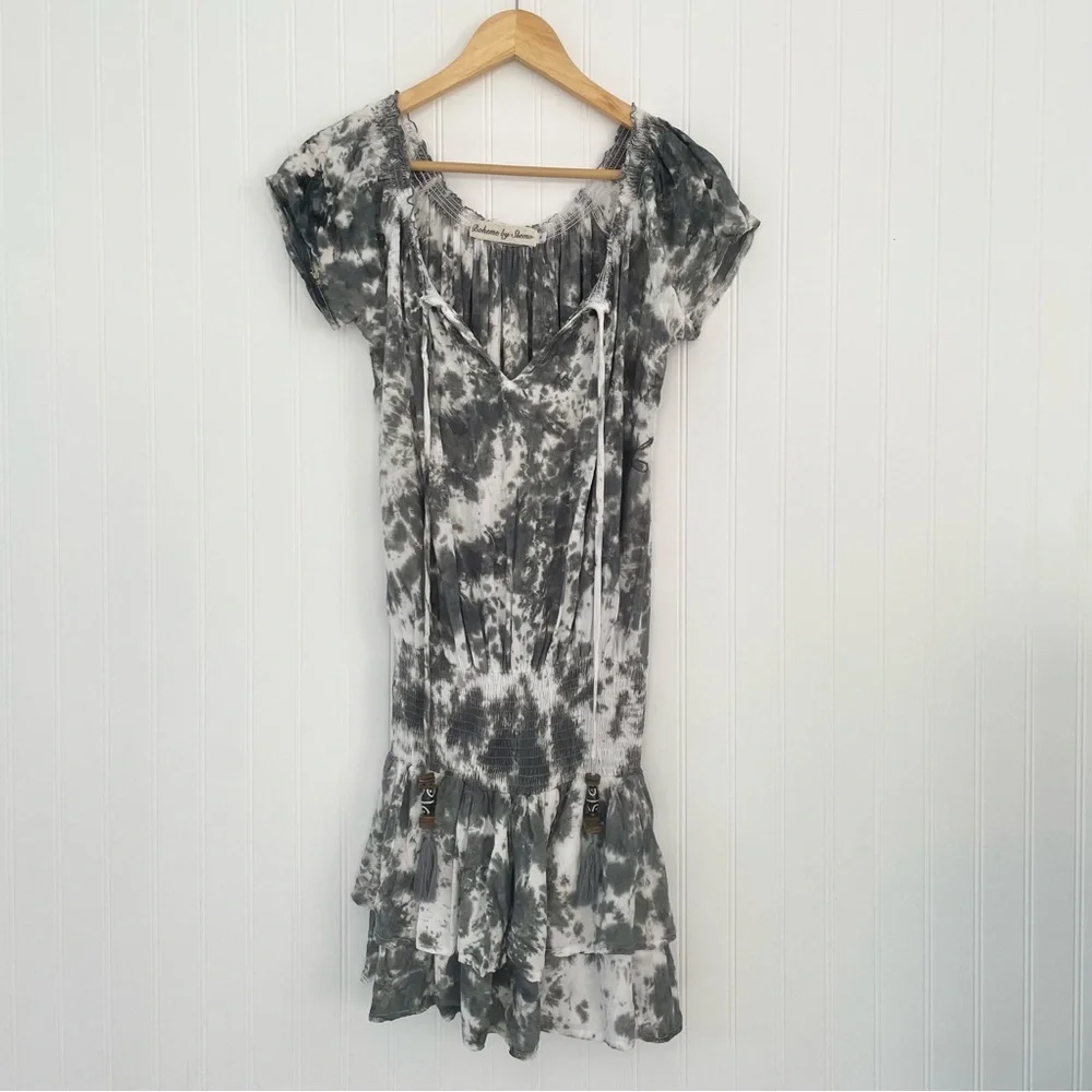 OCEANIA Gypsy Dress by Skemo - Dark Grey Tie Dye Medium - Picture 4 of 14